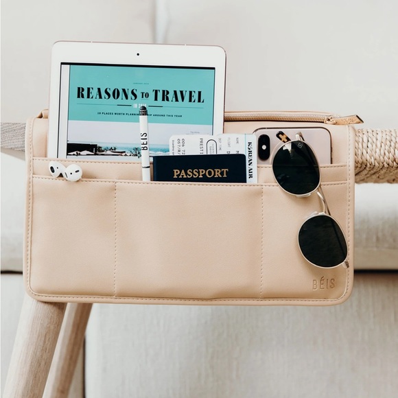 BEIS Bags Nwt Beis Seatback Organizer In Beige Poshmark